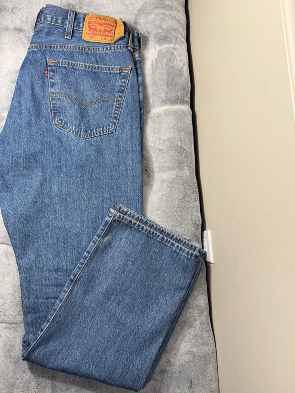 Levi's 501 Original Fit Button Fly Jeans Men's 38x32